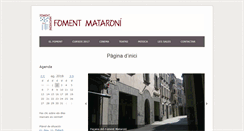 Desktop Screenshot of matarofoment.org